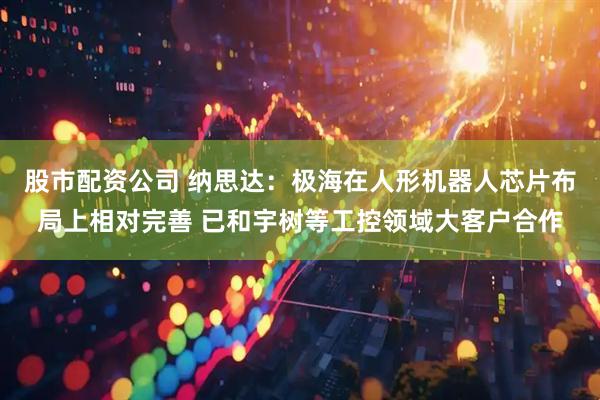 股市配资公司 纳思达：极海在人形机器人芯片布局上相对完善 已和宇树等工控领域大客户合作